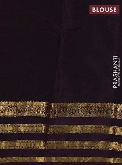 Yellow & Wine Kanchipuram Silk - Buttas