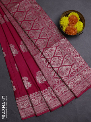 Pink Semi Soft Silk Saree