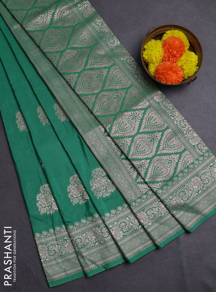 Green Semi Soft Silk Saree