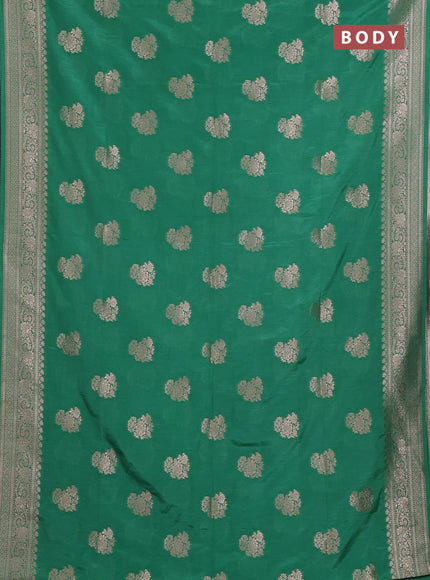 Green Semi Soft Silk Saree