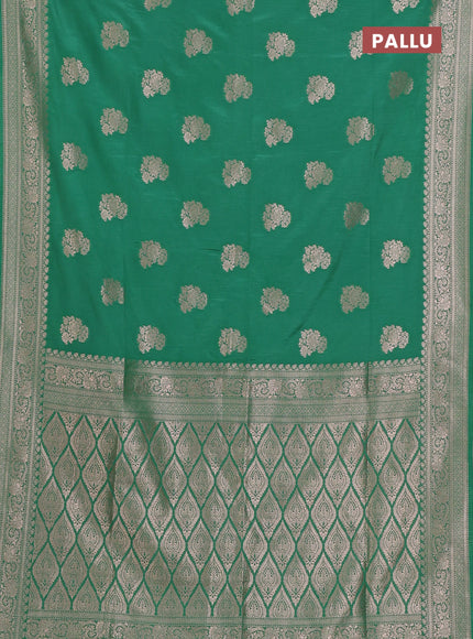 Green Semi Soft Silk Saree