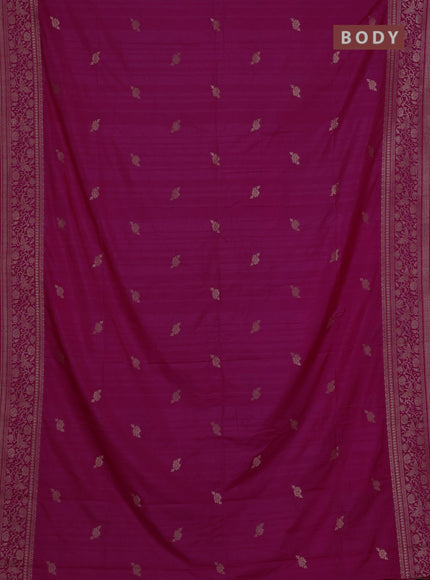 Pink Semi Soft Silk Saree