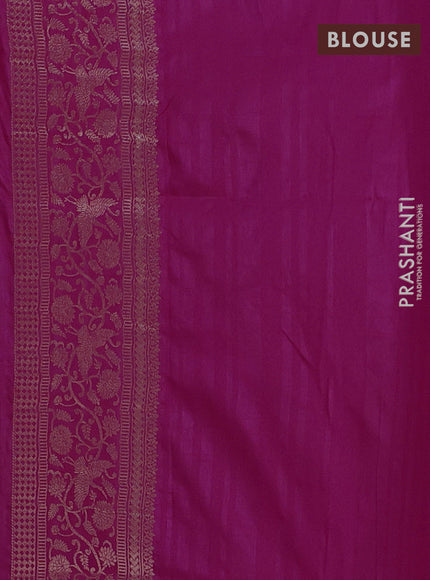 Pink Semi Soft Silk Saree