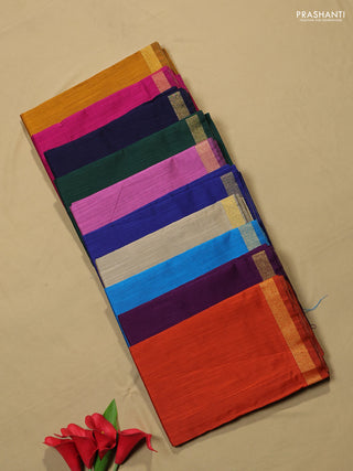 Multi Colour Raw Silk Blouse Bit