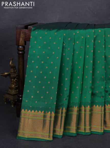 Green Semi Paithani Silk Saree