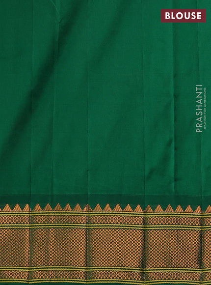 Green Semi Paithani Silk Saree