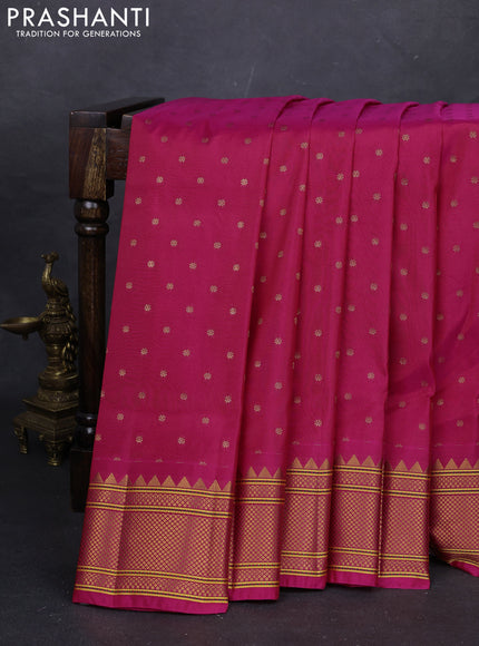 Pink Semi Paithani Silk Saree