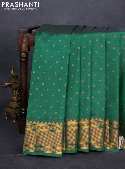 Green Semi Paithani Silk Saree