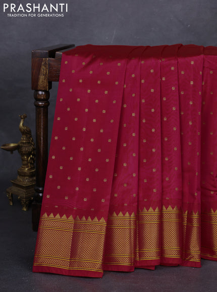 Pink Semi Paithani Silk Saree