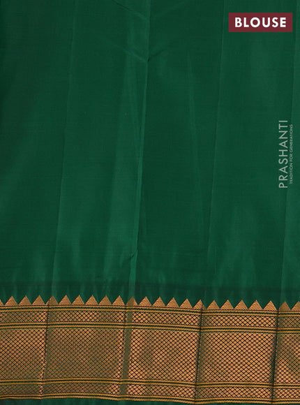 Green Semi Paithani Silk Saree
