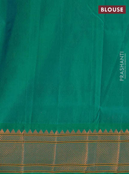 Green Semi Paithani Silk Saree