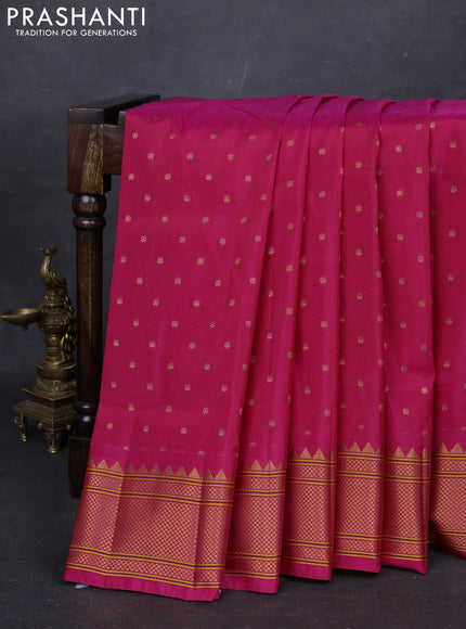 Pink Semi Paithani Silk Saree