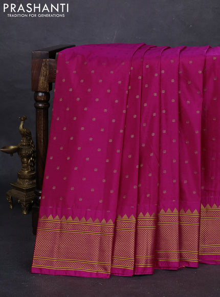 Pink Semi Paithani Silk Saree