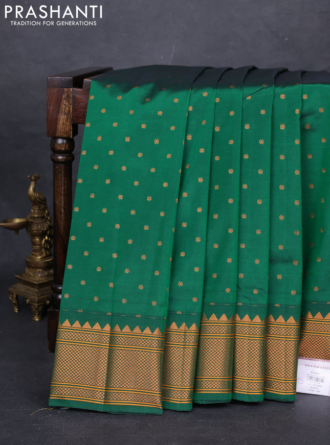 Green Semi Paithani Silk Saree