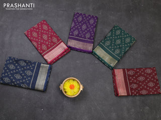 Multi Colour Semi Dola - Pack Of 5