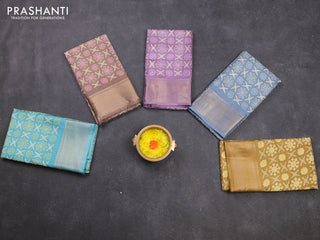 Multi Colour Semi Dola - Pack Of 5