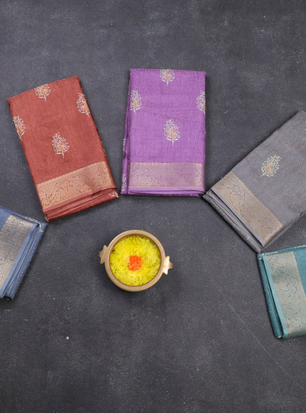 Multi Colour Semi Dola - Pack Of 5