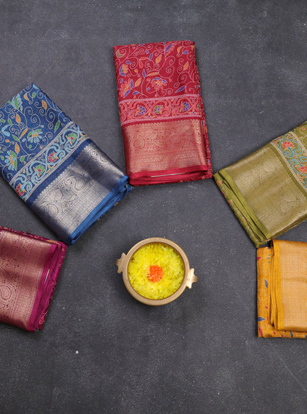 Multi Colour Semi Dola - Pack Of 5