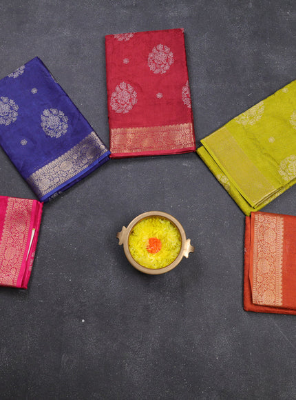 Multi Colour Semi Dola - Pack Of 5