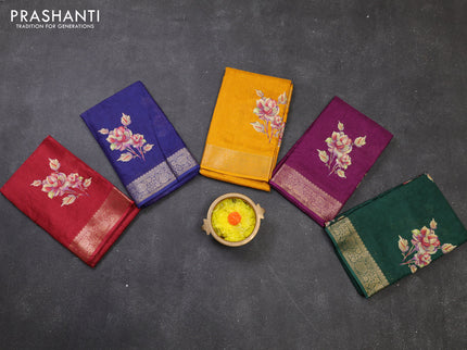 Multi Colour Semi Dola - Pack Of 5