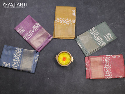 Multi Colour Semi Dola - Pack Of 5