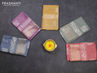 Multi Colour Semi Dola - Pack Of 5