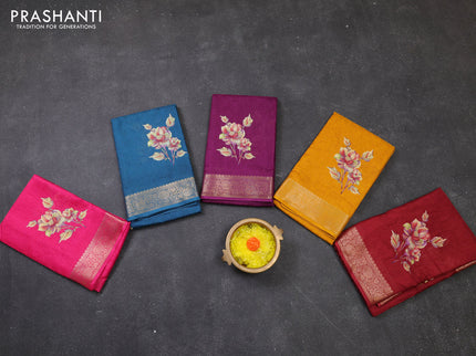 Multi Colour Semi Dola - Pack Of 5