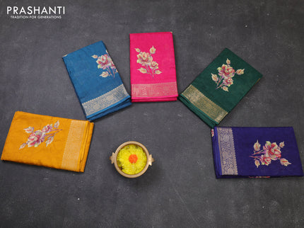 Multi Colour Semi Dola - Pack Of 5