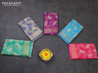 Multi Colour Semi Dola - Pack Of 5