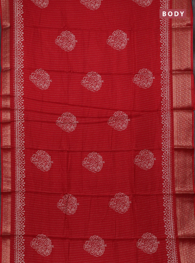 Multi Colour & Multi Design Semi Dola - Pack Of 5
