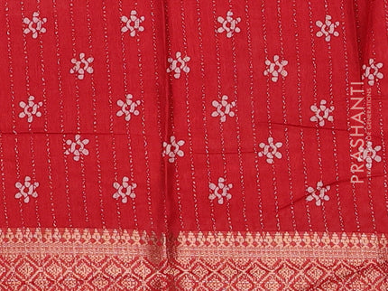 Multi Colour & Multi Design Semi Dola - Pack Of 5