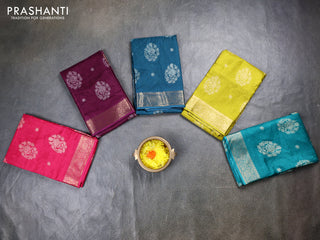 Multi Colour Semi Dola - Pack Of 5