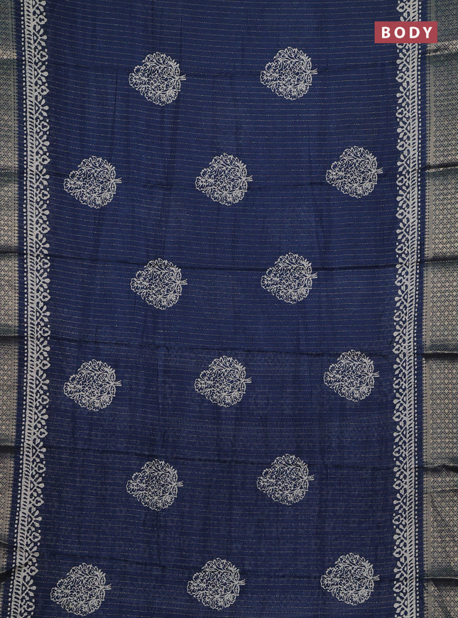 Multi Colour & Multi Design Semi Dola - Pack Of 5