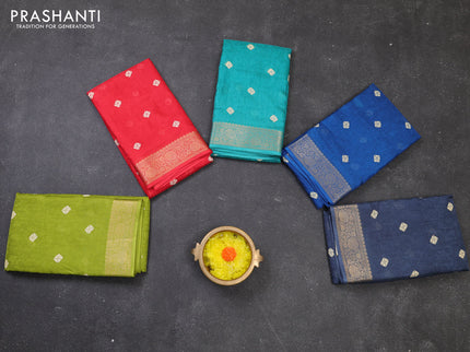 Multi Colour Semi Dola - Pack Of 5
