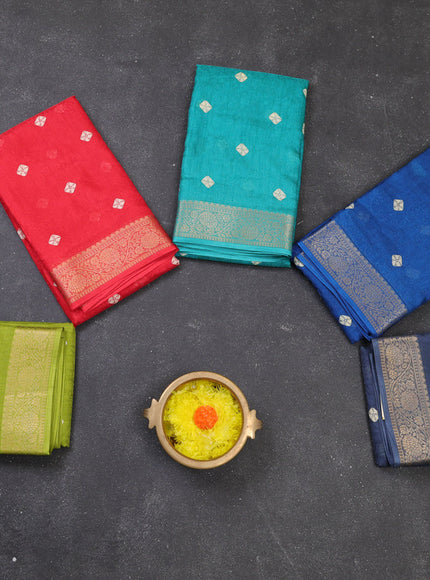 Multi Colour Semi Dola - Pack Of 5