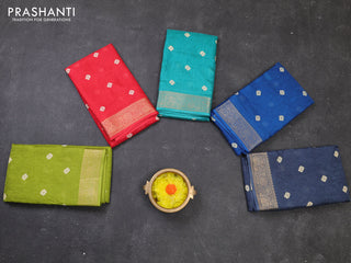 Multi Colour Semi Dola - Pack Of 5