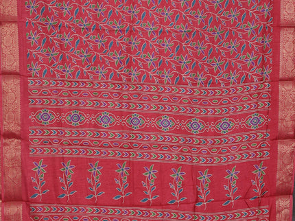 Multi Colour & Multi Design Semi Dola - Pack Of 5