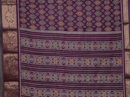 Multi Colour & Multi Design Semi Dola - Pack Of 5