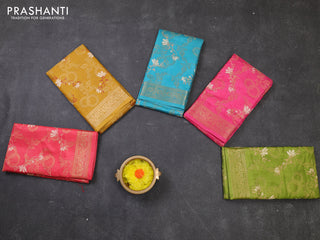 Multi Colour Semi Dola - Pack Of 5