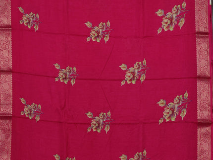 Multi Colour & Multi Design Semi Dola - Pack Of 5
