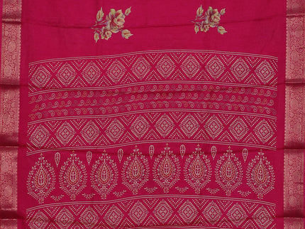 Multi Colour & Multi Design Semi Dola - Pack Of 5