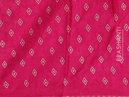 Multi Colour & Multi Design Semi Dola - Pack Of 5