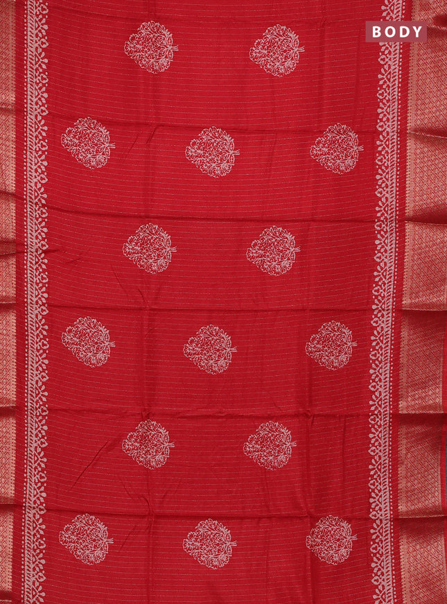 Multi Colour & Multi Design Semi Dola - Pack Of 5