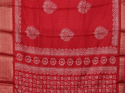 Multi Colour & Multi Design Semi Dola - Pack Of 5