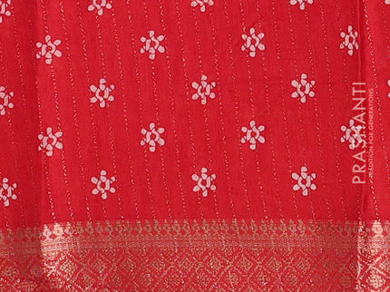 Multi Colour & Multi Design Semi Dola - Pack Of 5