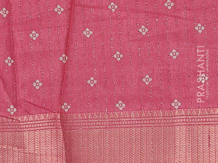 Multi Colour & Multi Design Semi Dola - Pack Of 5