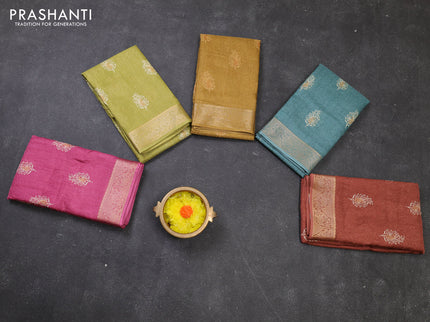 Multi Colour Semi Dola - Pack Of 5