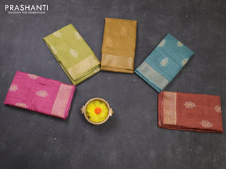 Multi Colour Semi Dola - Pack Of 5