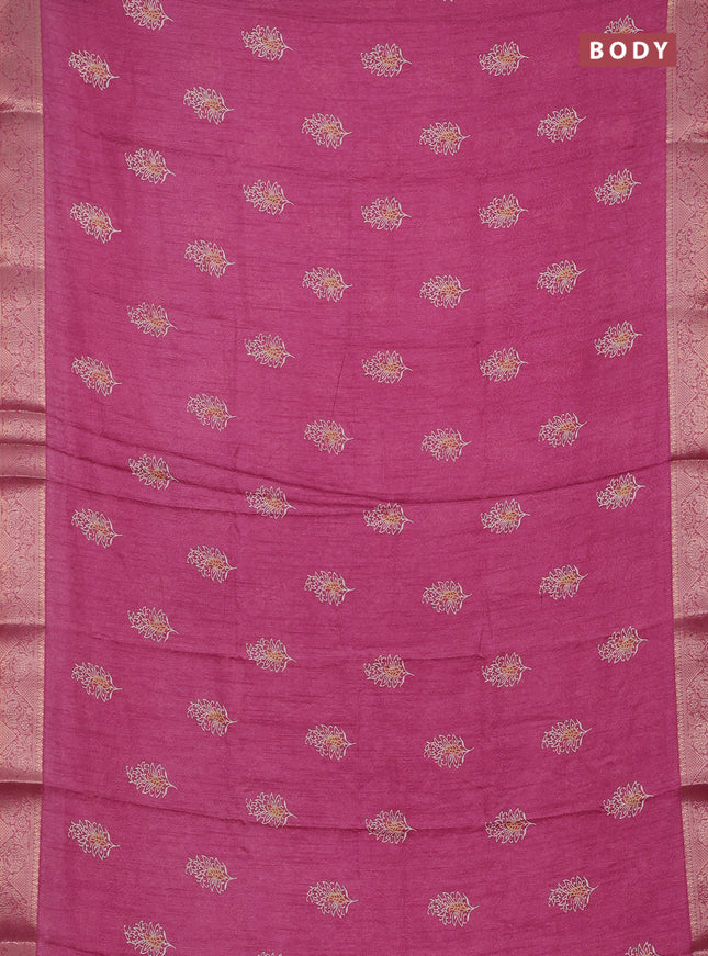 Multi Colour & Multi Design Semi Dola - Pack Of 5