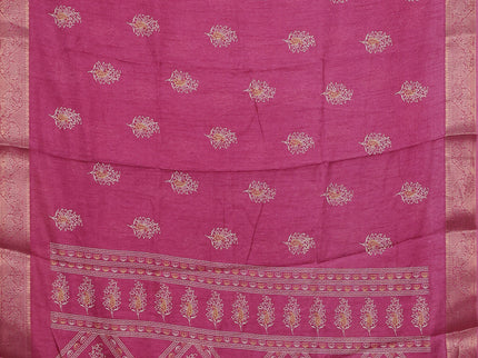 Multi Colour & Multi Design Semi Dola - Pack Of 5